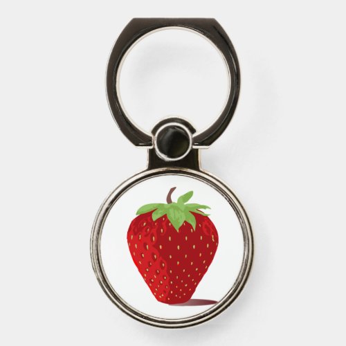 Strawberry Phone Ring Stand