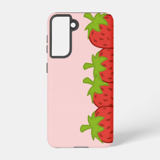 strawberry phonecase samsung galaxy s21 case