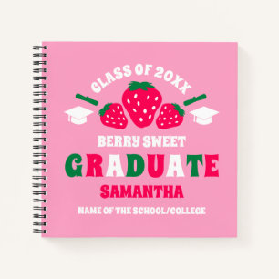 Strawberry Photo Graduation Party Guest Book