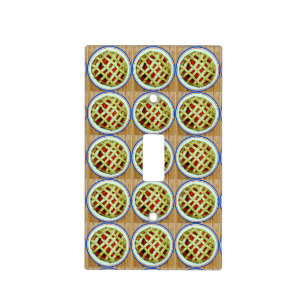 strawberry pies light switch cover