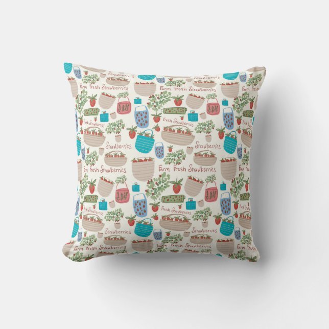 Strawberry Pillow (Front)