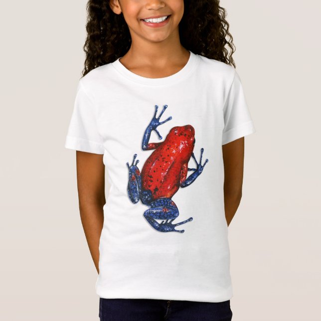 Strawberry Poison Dart Frog T-shirt (Front)