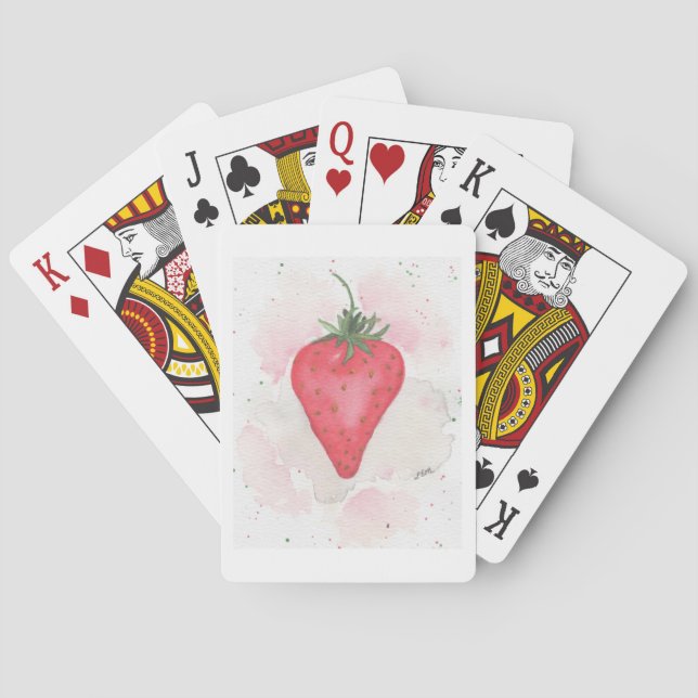 Strawberry Poker Cards (Back)