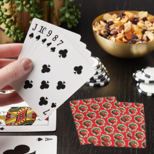 Strawberry Poker Cards
