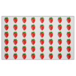 Strawberry Polyester Poplin Fabric 