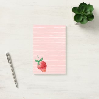 Strawberry Post-it Notes