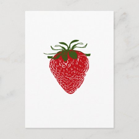 Strawberry: Postcard