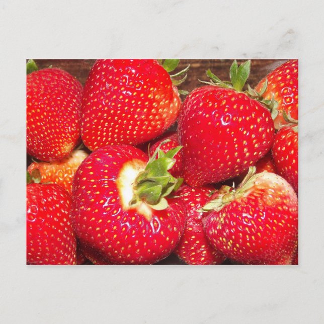 Strawberry Postcard (Front)
