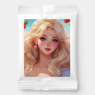 Strawberry princess hot chocolate drink mix