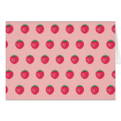 Strawberry Print Cards (Front Horizontal)