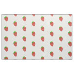 Strawberry Print Fabric Combed Cotton (56" width)