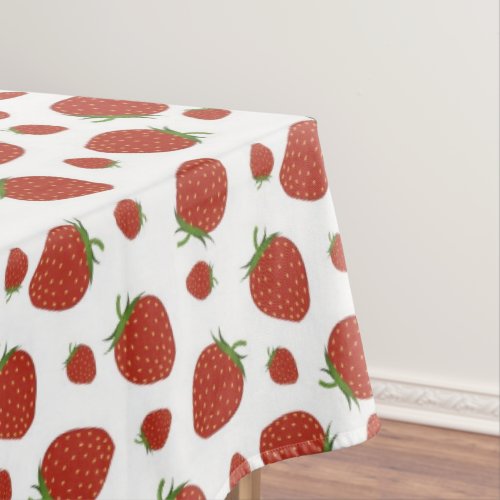 Strawberry Print Tablecloth