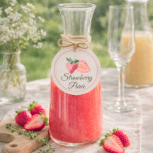 Strawberry Purée Mimosa Bar Bottle