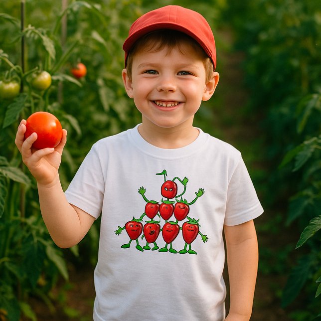 Strawberry Pyramid T-Shirt (Creator Uploaded)