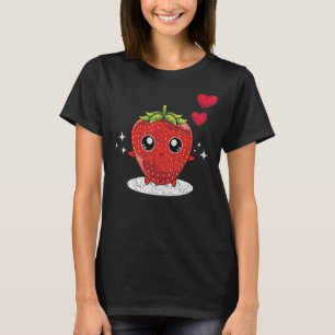 Strawberry  Red Berry Summer Fruit Cute Strawberry T-Shirt