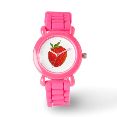 Strawberry Red Green Delicious eWatch Watch