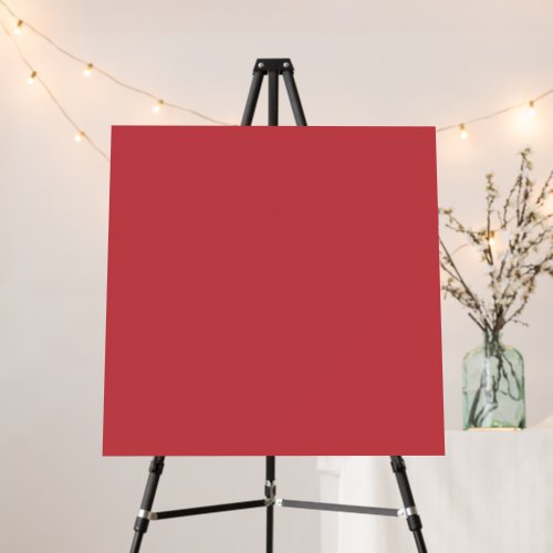 Strawberry Red Solid Color Foam Board