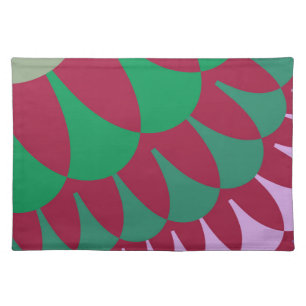 Strawberry Scales Cloth Placemat