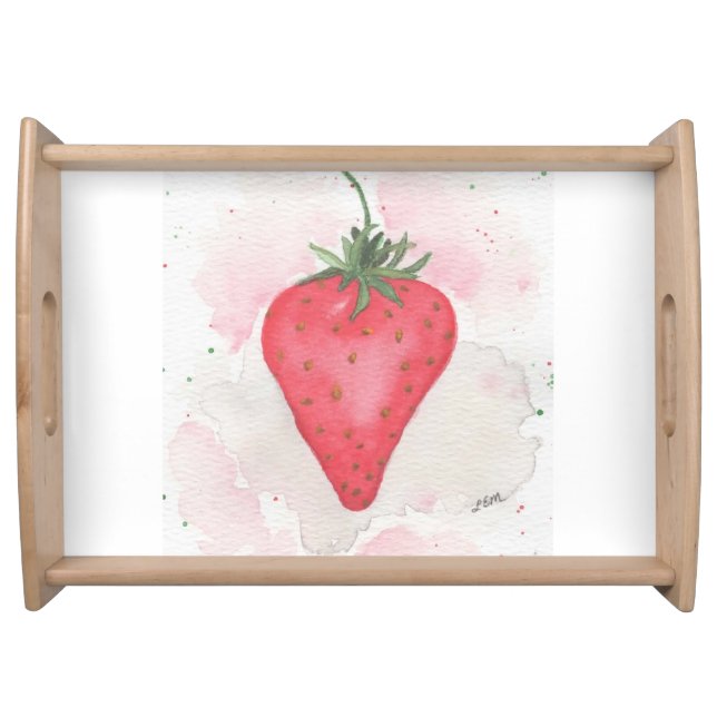 Strawberry Serving Tray (Front)