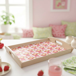 Strawberry Serving Tray