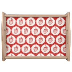 Strawberry Serving Tray