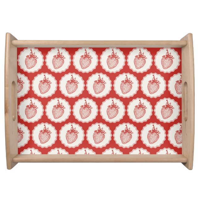 Strawberry Serving Tray (Front)
