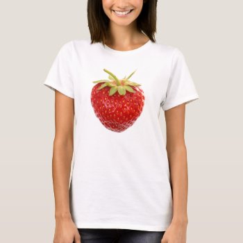 Strawberry Shirt by shirts4girls at Zazzle