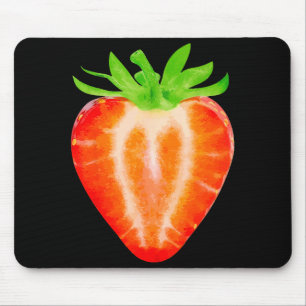 Strawberry Shirt Adult Men Women Kids Strawberry C Mouse Pad