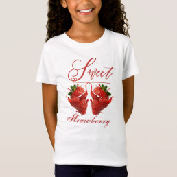 Strawberry Shirt, Screen Print T-Shirt