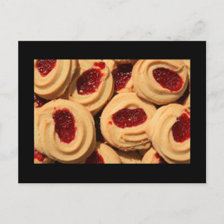 Strawberry Shortbread Cookies Postcard