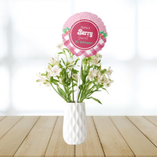Strawberry Shortcake 1st Birthday Girl Party Balloon