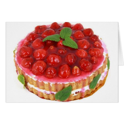 Strawberry Shortcake Birthday Get Well Card