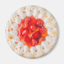 Strawberry shortcake dessert red white