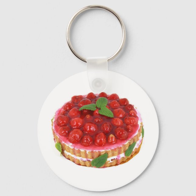 Strawberry Shortcake Keychain (Front)