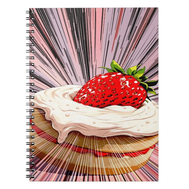 Strawberry Shortcake Nostalgia Notebook (Front)