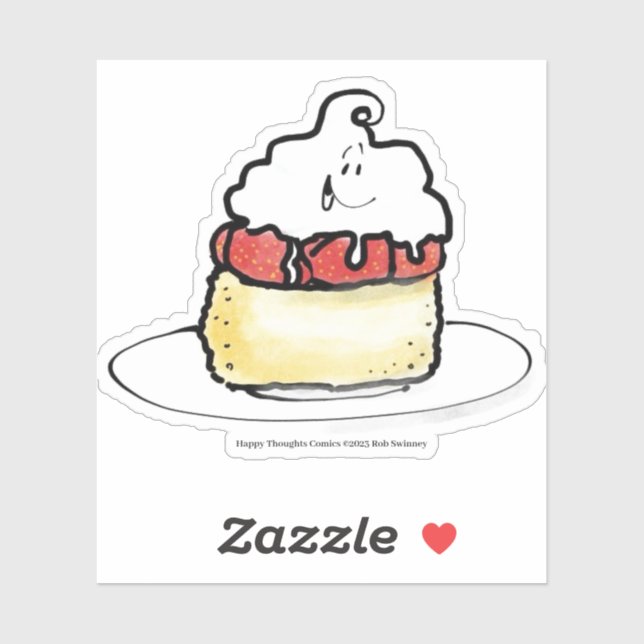 Strawberry Shortcake Sticker (Sheet)