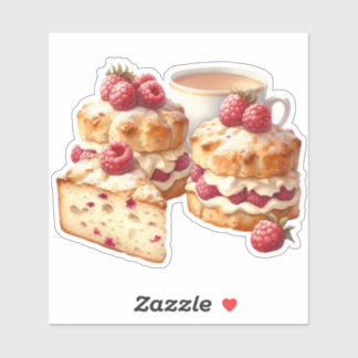 Strawberry Shortcake Sticker | Cozy Dessert