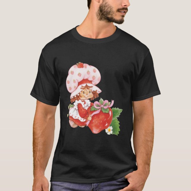 Strawberry Shortcake Sweet Surprise Strawberry Bow T-Shirt (Front)