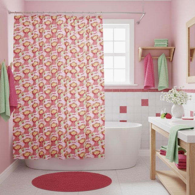 Strawberry Shower Curtain (Creator Uploaded)