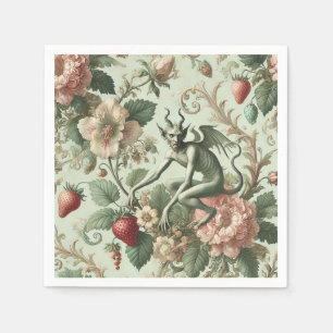 Strawberry Sins – Gothic Baroque Napkins