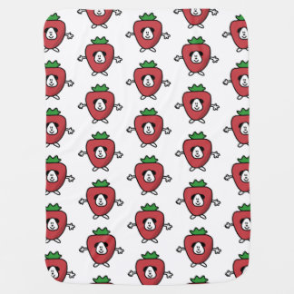 Strawberry Snoopy Baby Blanket
