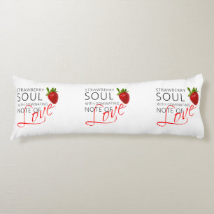 Strawberry Soul Body Pillow