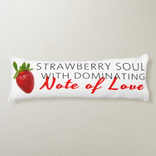 Strawberry Soul Body Pillow