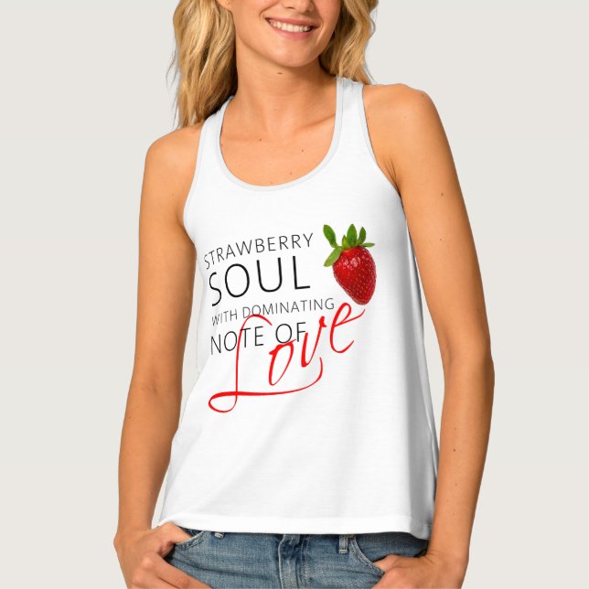 Strawberry Soul Tank Top (Front)