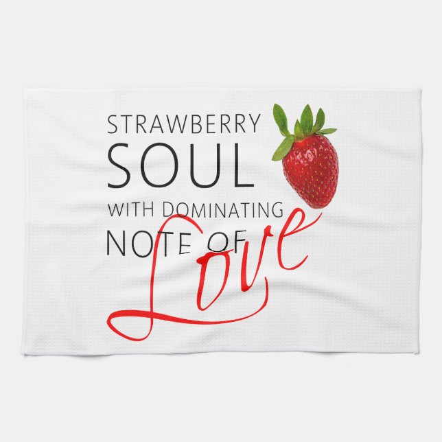 Strawberry Soul Towel (Horizontal)
