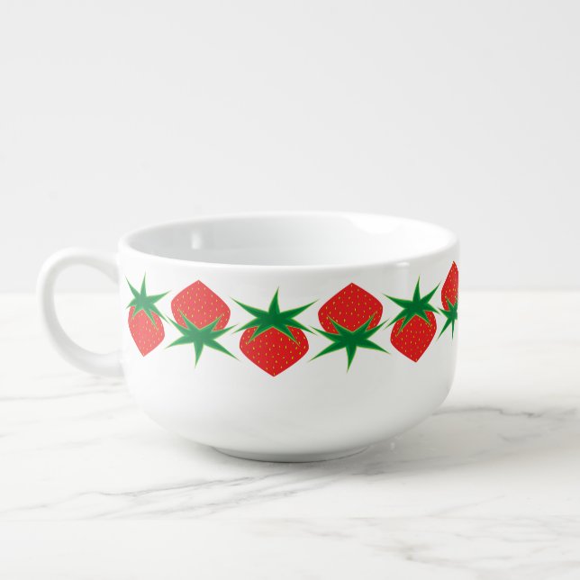 Strawberry Soup Mug (Right)