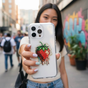 Strawberry Speck iPhone Case
