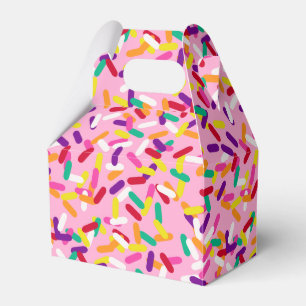 Strawberry Sprinkles Favor Boxes