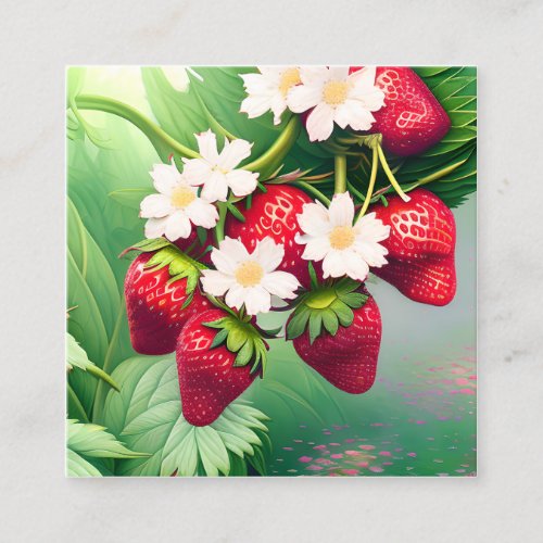 Strawberry Square Business Card