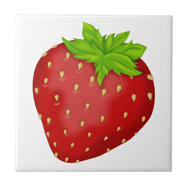 Strawberry - SRF Ceramic Tile (Front)